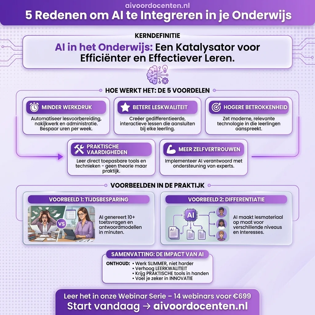 De 5 Voordelen van AI in je Onderwijs