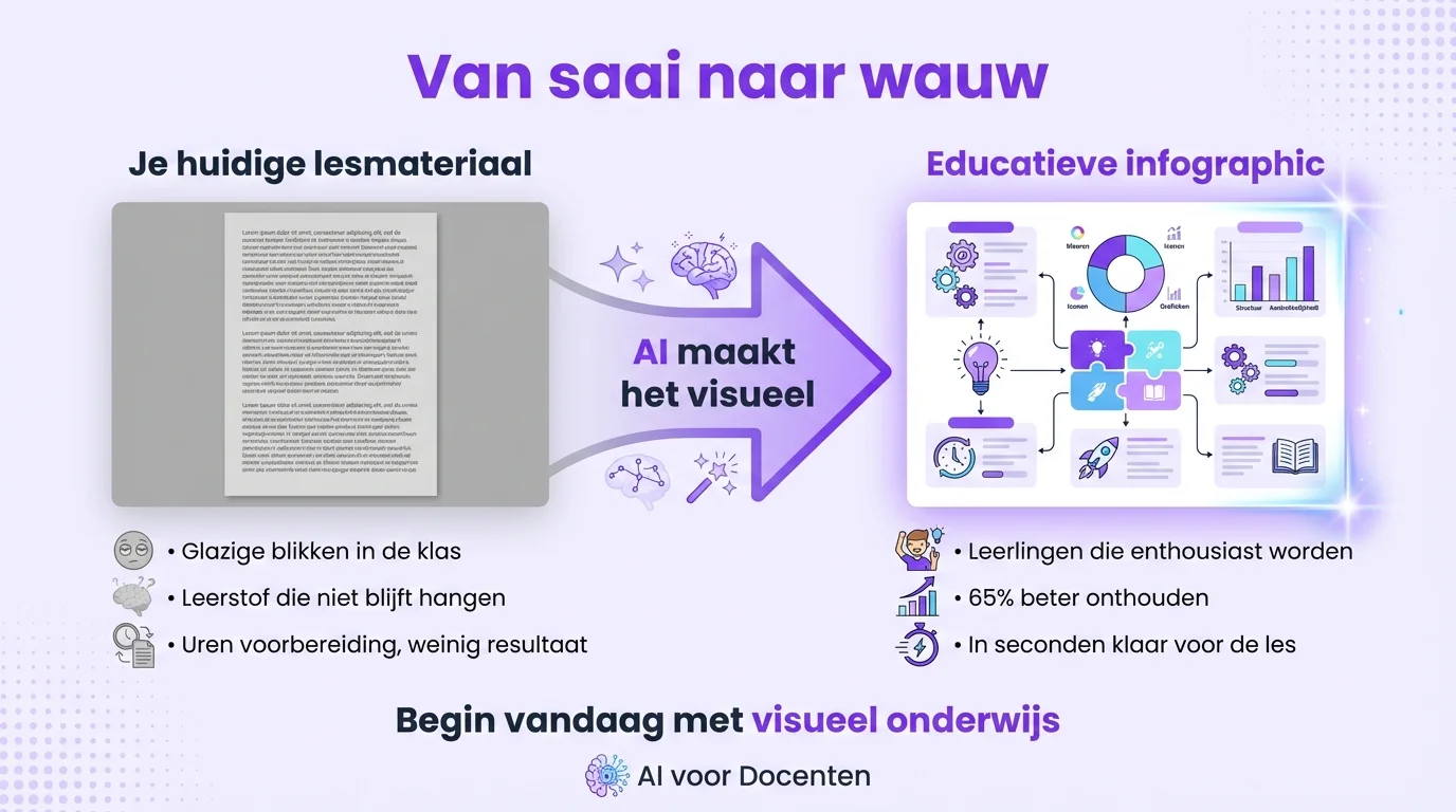 Van saai naar wauw - Waarom educatieve infographics